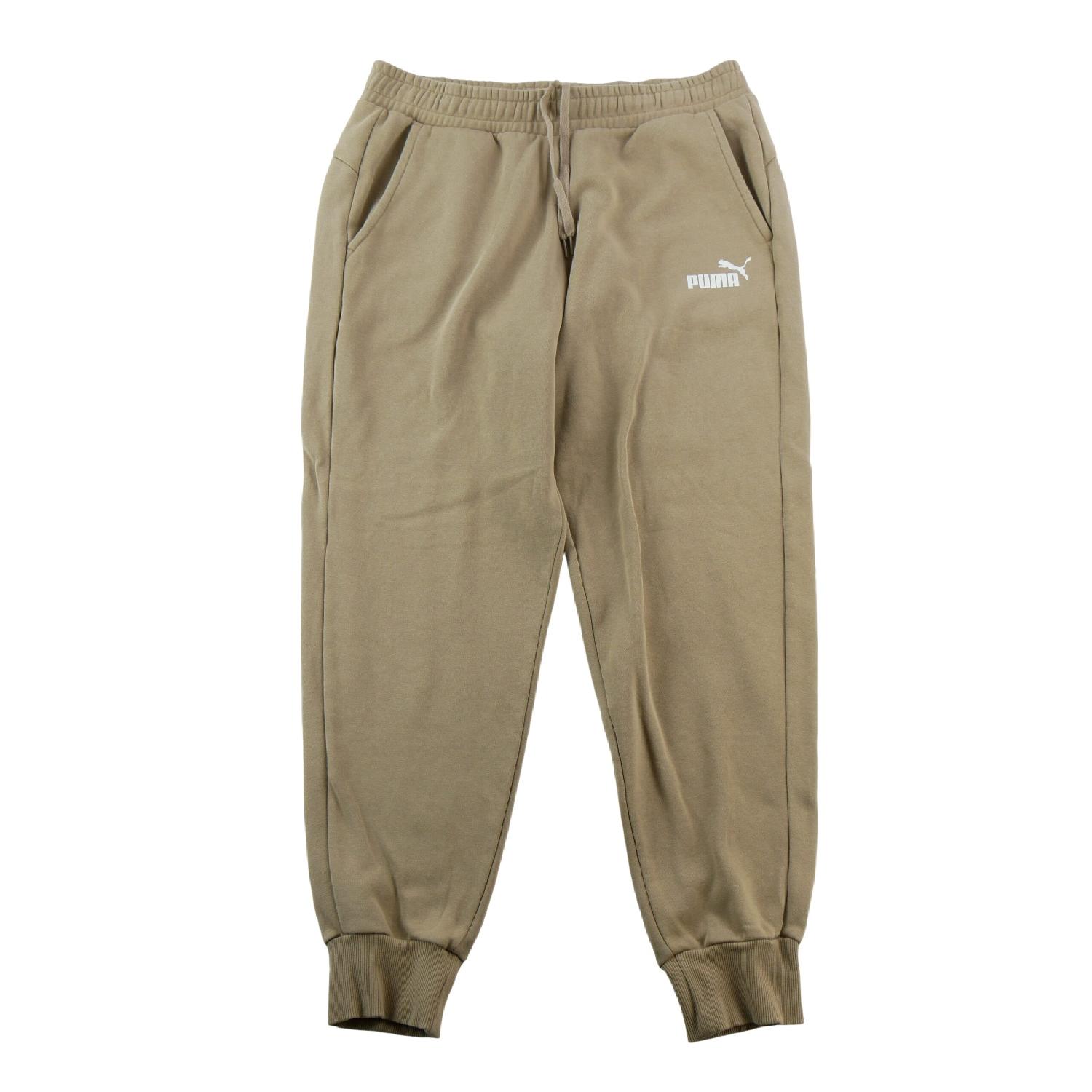 Puma Jogging Tonal Script Sweatpants Comfort fit Polyester recyclé Homme Taille XL Beige Très bon état Puma reconditionné disponible sur Sporteed
