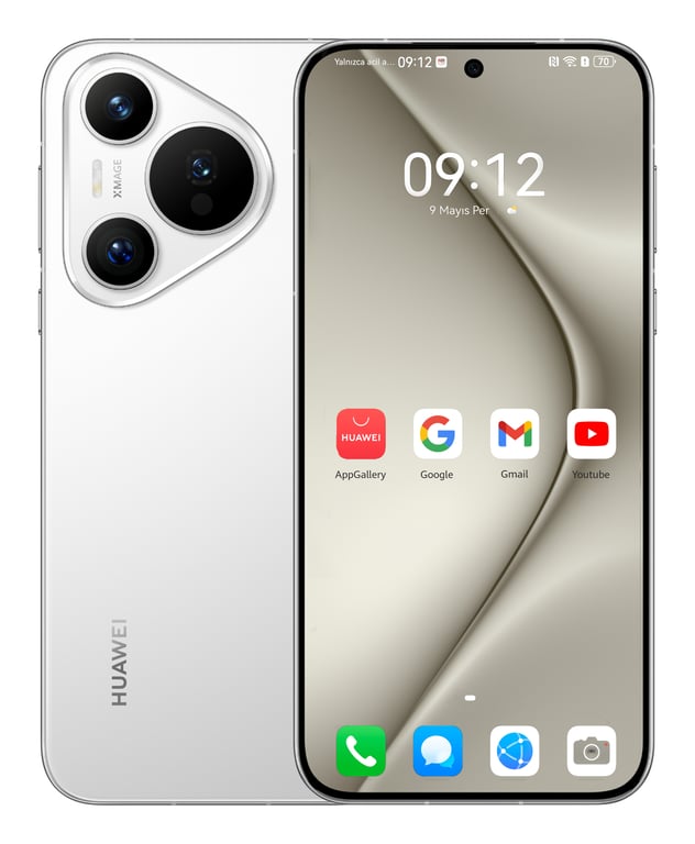 Pura 70 (5G) 256 Go, Blanc - Excellent état Parfait état Huawei reconditionné disponible sur Pixmania