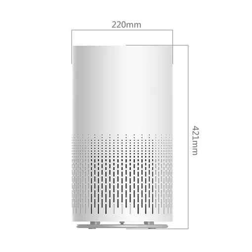 Purificateur d'air OAKLAND blanc H42cm 35W Bon état reconditionné disponible sur Rakuten