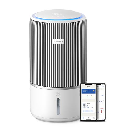 Purificateur d'air Philips Série 3400 AC3420/10 Connecté Gris Blanc État correct Philips reconditionné disponible sur Fnac