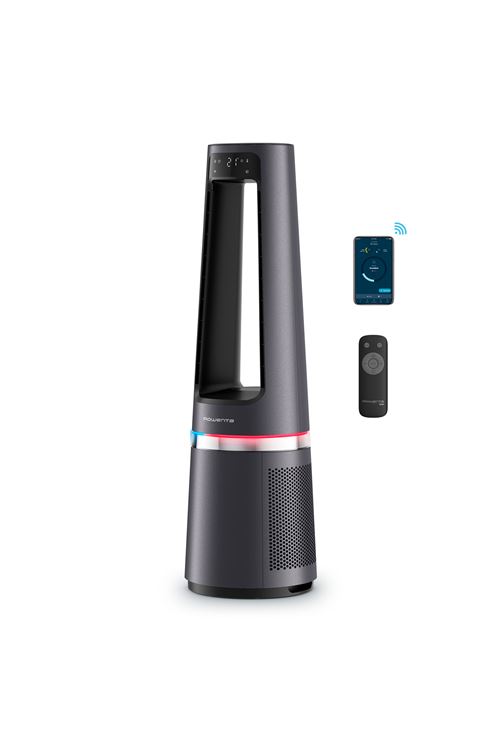 Purificateur Rowenta Eclipse 3-en-1 Connect QU5072 2000 W Urban métal État correct Rowenta reconditionné disponible sur Fnac