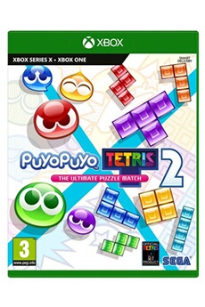 Puyo Puyo Tetris 2 Launch Edition Xbox Series X Très bon état - 15,95 € Puyo Puyo Tetris 2 Launch Edition Xbox Series X Très bon état Sega reconditionné disponible sur Darty