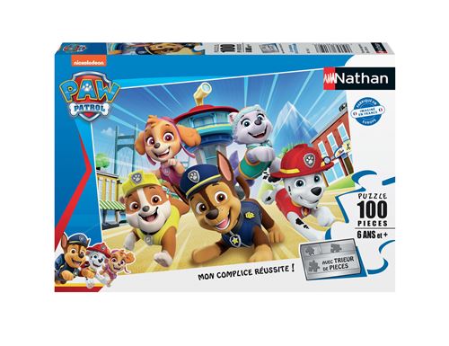 Puzzle 100 pièces Nathan Les aventures de la Pat’Patrouille État correct - 16,00 € Puzzle 100 pièces Nathan Les aventures de la Pat’Patrouille État correct reconditionné disponible sur Fnac