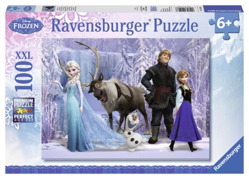 Puzzle 100 pièces XXL Ravensburger Dans le royaume de La Reine des Neiges Disney Frozen État correct reconditionné disponible sur Fnac