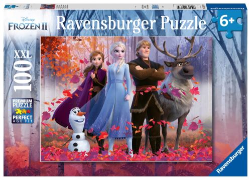 Puzzle 100 pièces XXL Ravensburger La Reine des Neiges 2 Magie Forêt Disney État correct reconditionné disponible sur Fnac
