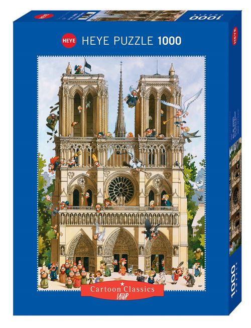 Puzzle 1000 pièces Heye Vive Notre Dame État correct - 31,82 € Puzzle 1000 pièces Heye Vive Notre Dame État correct reconditionné disponible sur Fnac
