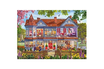 Puzzle 1000 pièces : Maison au printemps Très bon état N/A reconditionné disponible sur Darty