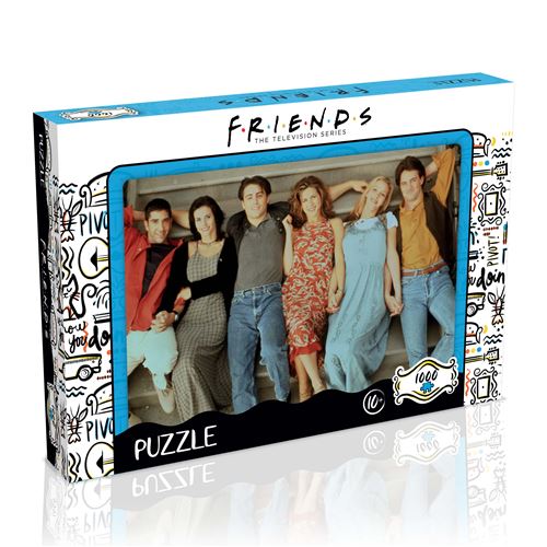 Puzzle 1000 pièces Winning Moves Friends Perron État correct Winning Moves reconditionné disponible sur Fnac