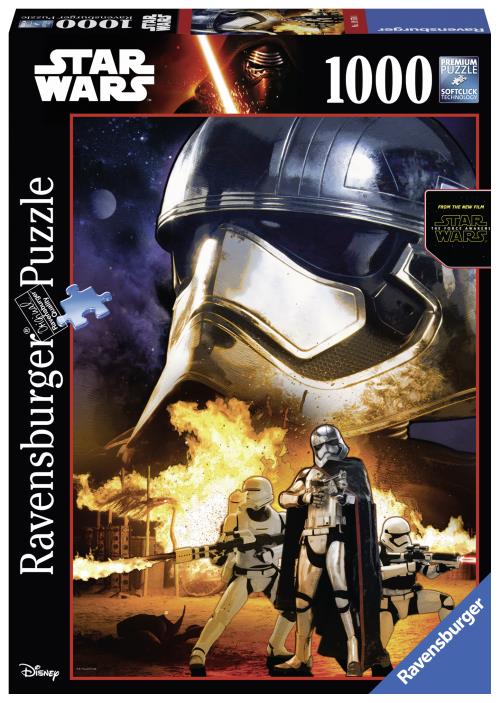 Puzzle 1000p Le pouvoir se réveille Star Wars Episode 7 Ravensburger État correct Ravensburger reconditionné disponible sur Fnac