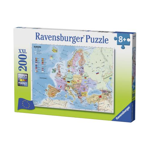 Acheter Puzzle 200 pièces Ravensburger Carte d'Europe État correct - 16,00 € Puzzle 200 pièces Ravensburger Carte d'Europe État correct reconditionné disponible sur Fnac