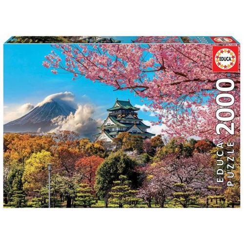 Puzzle 2000 pièces Educa Château d'Osaka État correct - 15,99 € Puzzle 2000 pièces Educa Château d'Osaka État correct reconditionné disponible sur Fnac