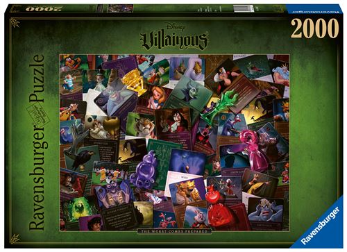 Puzzle 2000 pièces Ravensburger Méchants Disney État correct Ravensburger reconditionné disponible sur Fnac