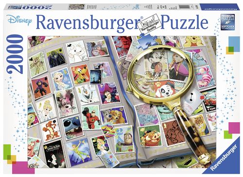 Puzzle 2000 pièces Ravensburger Mes timbres préférés Disney État correct Ravensburger reconditionné disponible sur Fnac