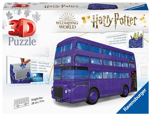 Puzzle 3D Ravensburger Magicobus Harry Potter 216 pièces État correct Ravensburger reconditionné disponible sur Fnac