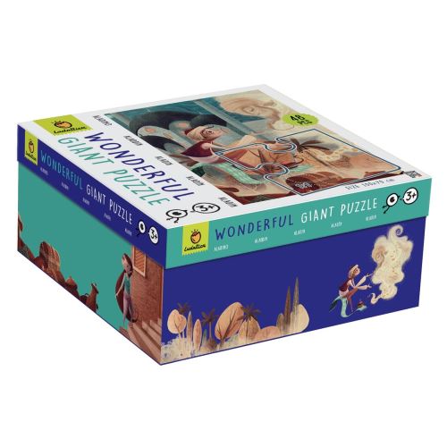 Puzzle 48 pièces GIANT PUZZLE ALADIN LUDATTICA Multicolore État correct N/A reconditionné disponible sur Fnac