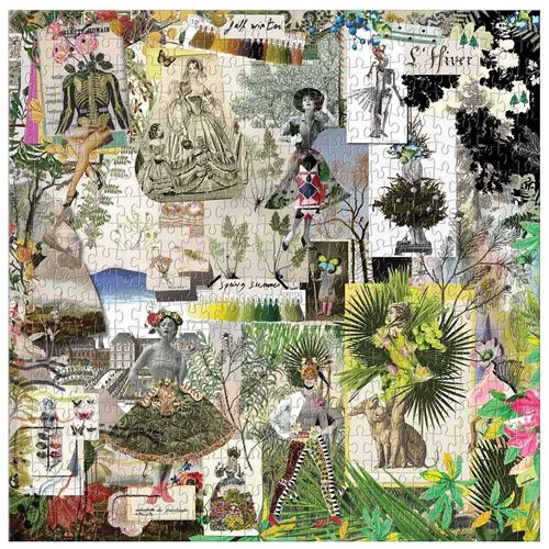 Puzzle 500 pièces : Christian Lacroix Heritage Collecti État correct N/A reconditionné disponible sur Fnac