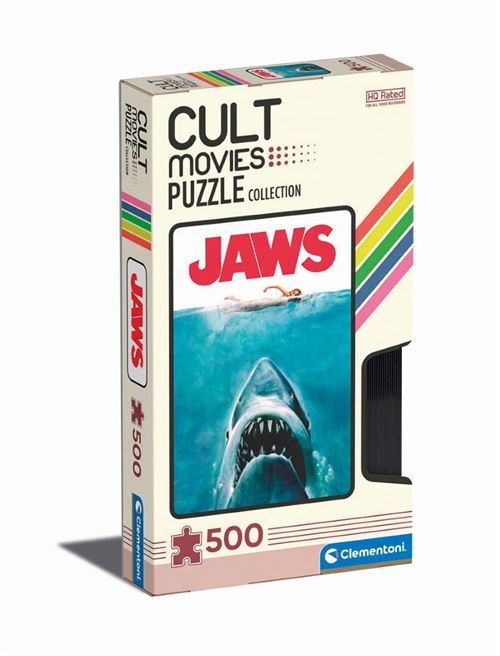 Puzzle 500 pièces Clementoni Cult Movies Les dents de la mer État correct reconditionné disponible sur Fnac