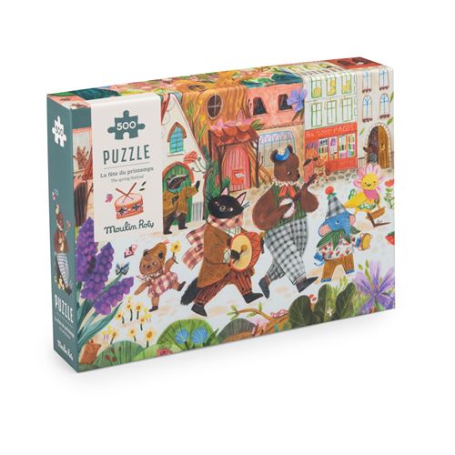 Puzzle 500 pièces Moulin Roty La fête du printemps État correct reconditionné disponible sur Fnac | Dero