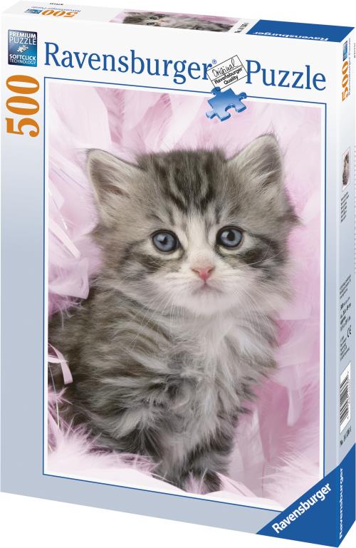 Puzzle 500 pièces Ravensburger Douceur de chaton État correct reconditionné disponible sur Fnac