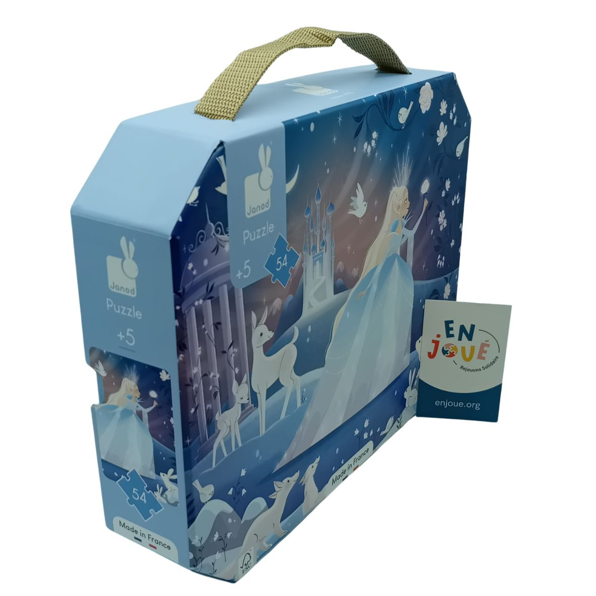 Voir photo 2 de Puzzle 54 pièces - La féerie des glaces - Janod - A partir de 5 ans. Puzzle 54 pièces - La féerie des glaces - Janod - A partir de 5 ans. Parfait état reconditionné photo 2