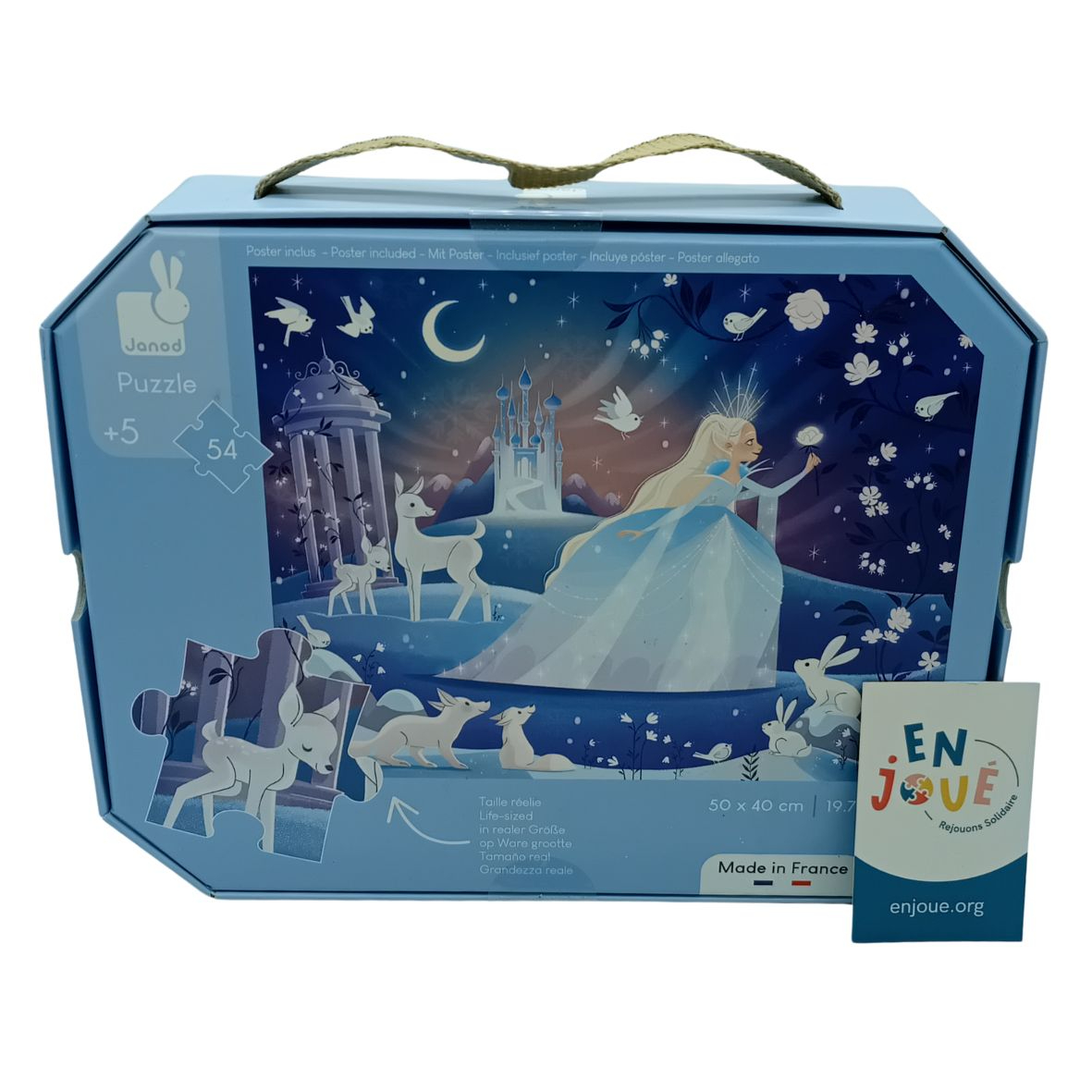 Voir photo 3 de Puzzle 54 pièces - La féerie des glaces - Janod - A partir de 5 ans. Puzzle 54 pièces - La féerie des glaces - Janod - A partir de 5 ans. Parfait état reconditionné photo 3