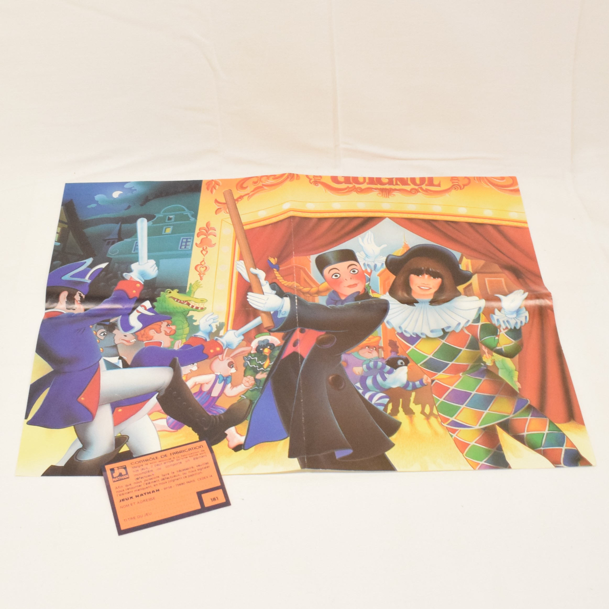 Voir photo 4 de Puzzle 60 pièces Chantal Goya C'est Guignol jeux Nathan 1982 Puzzle 60 pièces Chantal Goya C'est Guignol jeux Nathan 1982 État correct reconditionné photo 4