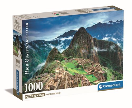 Acheter Puzzle Compact 1000 pièces Clementoni Machu Picchu État correct - 22,40 € Puzzle Compact 1000 pièces Clementoni Machu Picchu État correct Clementoni reconditionné disponible sur Fnac