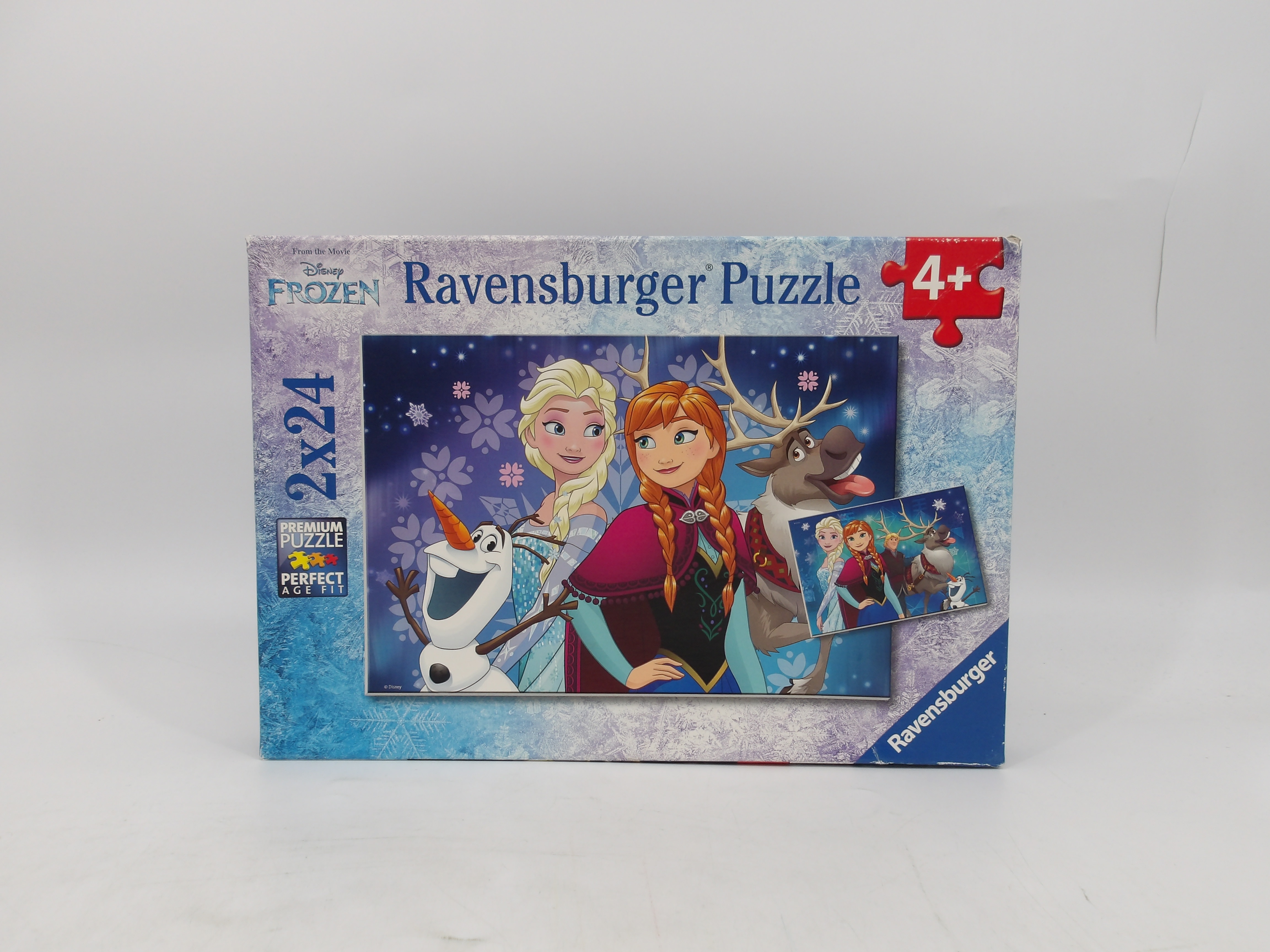Voir photo 3 de Puzzle Disney - Reine des neiges - 2x24 pièces- Édition 2016 Puzzle Disney - Reine des neiges - 2x24 pièces- Édition 2016 Parfait état reconditionné photo 3