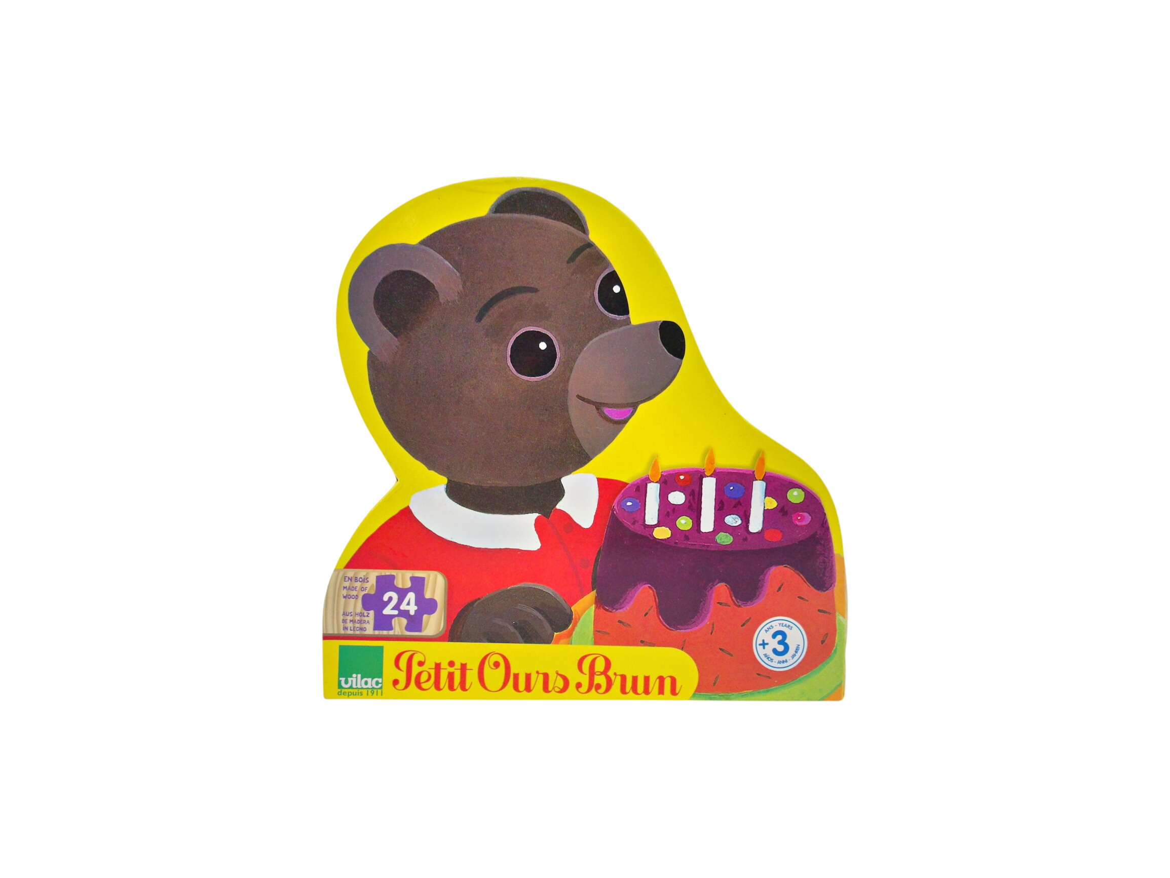 Puzzle en bois - Petit Ours Brun - 24 pièces- Édition 2009 Très bon état - 10,20 € Puzzle en bois - Petit Ours Brun - 24 pièces- Édition 2009 Très bon état reconditionné disponible sur Label Emmaüs