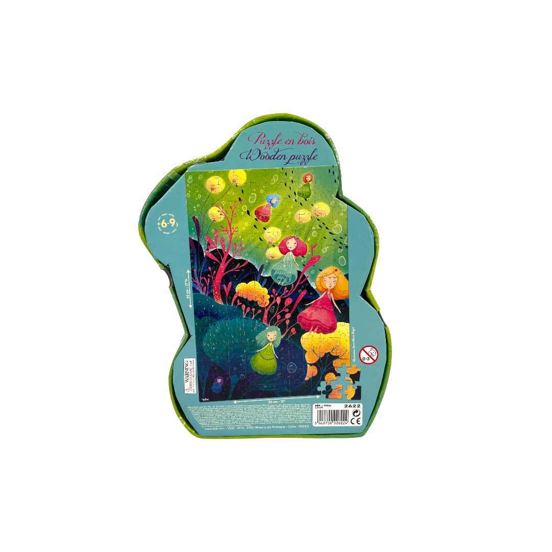 Voir photo 2 de Puzzle en bois - Univers fées - 150 pièces Puzzle en bois - Univers fées - 150 pièces Très bon état reconditionné photo 2