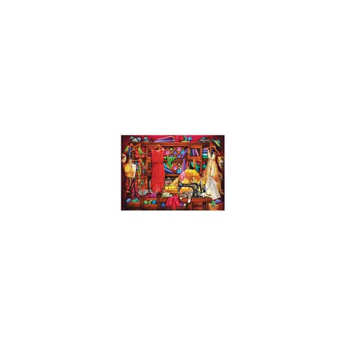 Puzzle Eurographics - Salle de couture, 1000 pièces État correct N/A reconditionné disponible sur Fnac