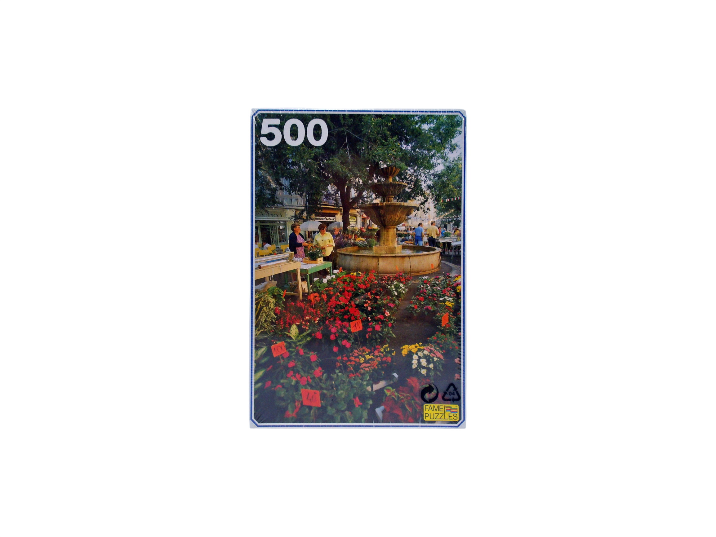 Acheter Puzzle - Grace, place de la fontaine - 500 pièces Parfait état - 11,20 € Puzzle - Grace, place de la fontaine - 500 pièces Parfait état reconditionné disponible sur Label Emmaüs