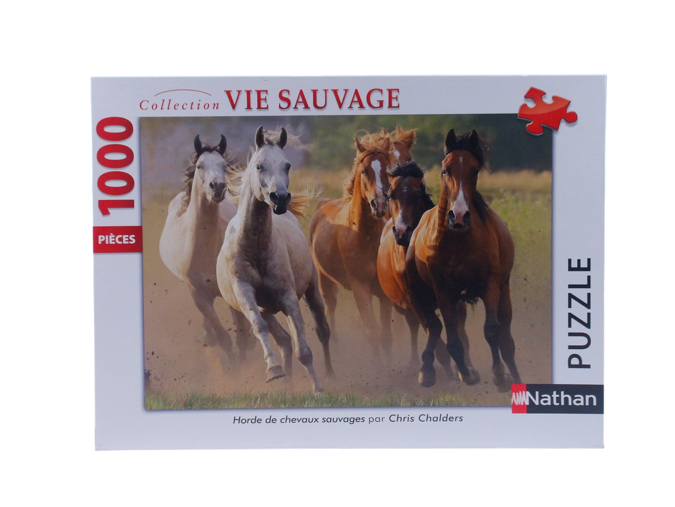 Acheter Puzzle - Horde de chevaux sauvages - 1000 pièces Très bon état - 10,80 € Puzzle - Horde de chevaux sauvages - 1000 pièces Très bon état reconditionné disponible sur Label Emmaüs