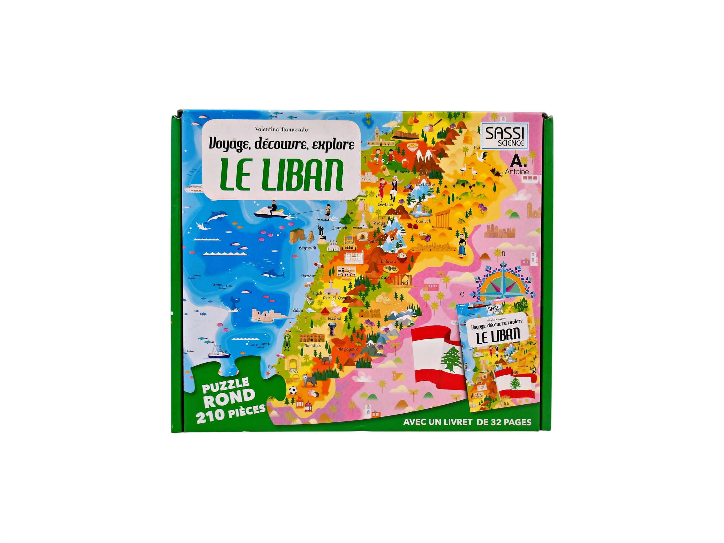 Acheter Puzzle - Le Liban - 210 pièces Parfait état - 10,80 € Puzzle - Le Liban - 210 pièces Parfait état reconditionné disponible sur Label Emmaüs