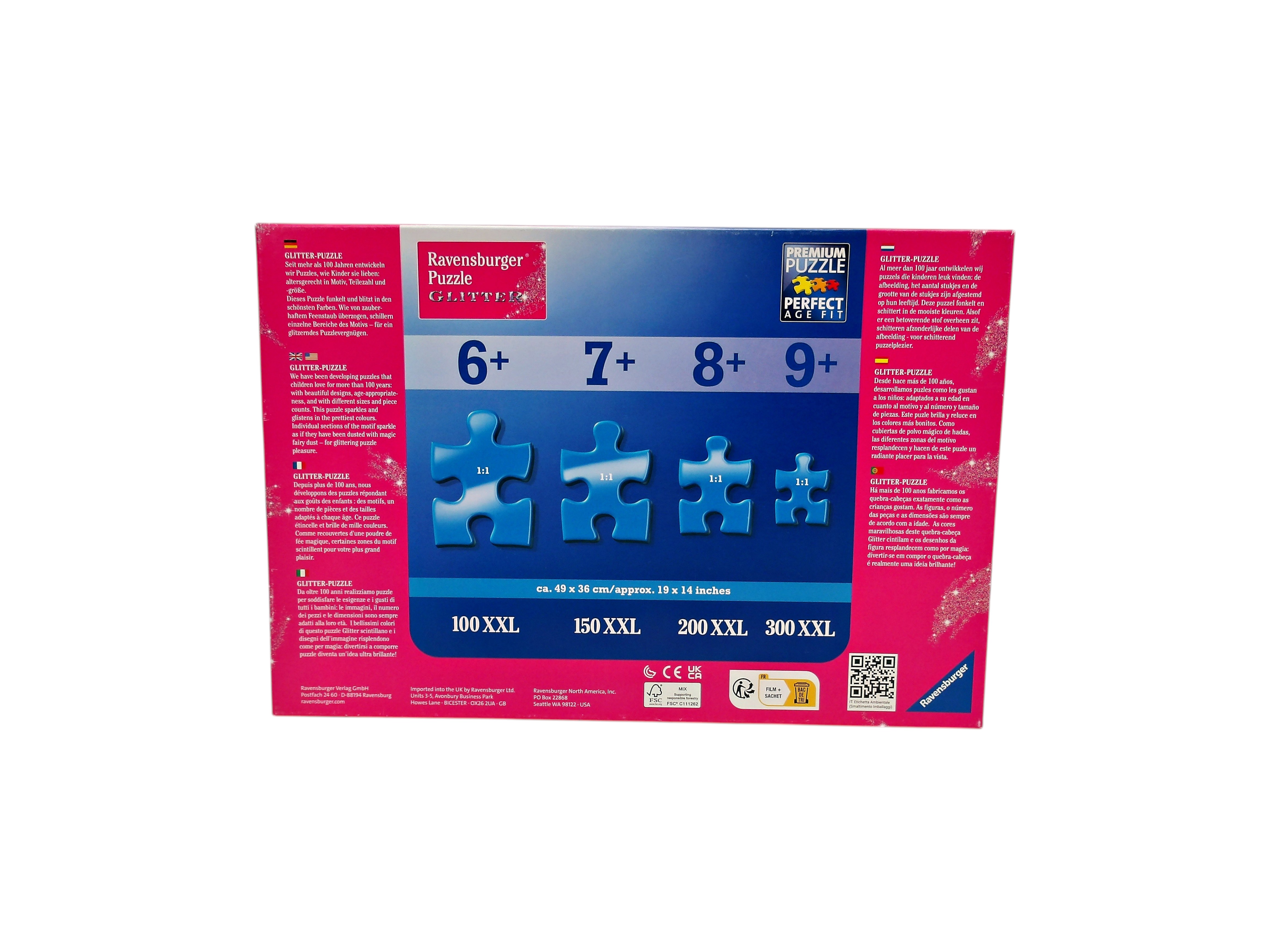 Voir photo 2 de Puzzle - Licornes scintillantes - 100 pièces Puzzle - Licornes scintillantes - 100 pièces Parfait état reconditionné photo 2