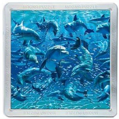 Puzzle Magnetique 3d - 64 Pieces - 21cm - Dauphins État correct Gigamic reconditionné disponible sur Fnac