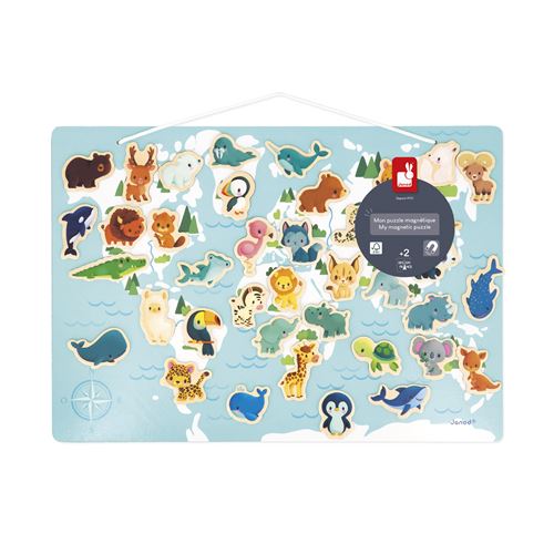 Acheter Puzzle Magnétique Bois Janod 40 Magnets en Forme d'Animaux État correct - 27,99 € Puzzle Magnétique Bois Janod 40 Magnets en Forme d'Animaux État correct Janod reconditionné disponible sur Fnac