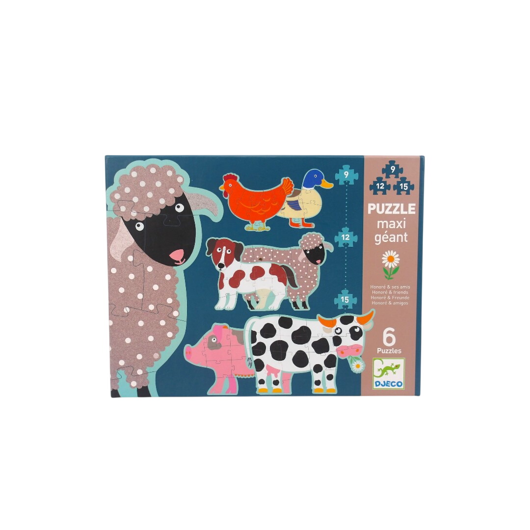 Acheter Puzzle - Maxi géant - Honoré et ses amis Très bon état - 11,40 € Puzzle - Maxi géant - Honoré et ses amis Très bon état reconditionné disponible sur Label Emmaüs