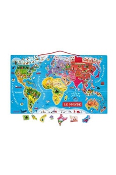 Acheter Puzzle Monde magnétique 92 pièces Bon état - 21,99 € Puzzle Monde magnétique 92 pièces Bon état Janod reconditionné disponible sur Darty