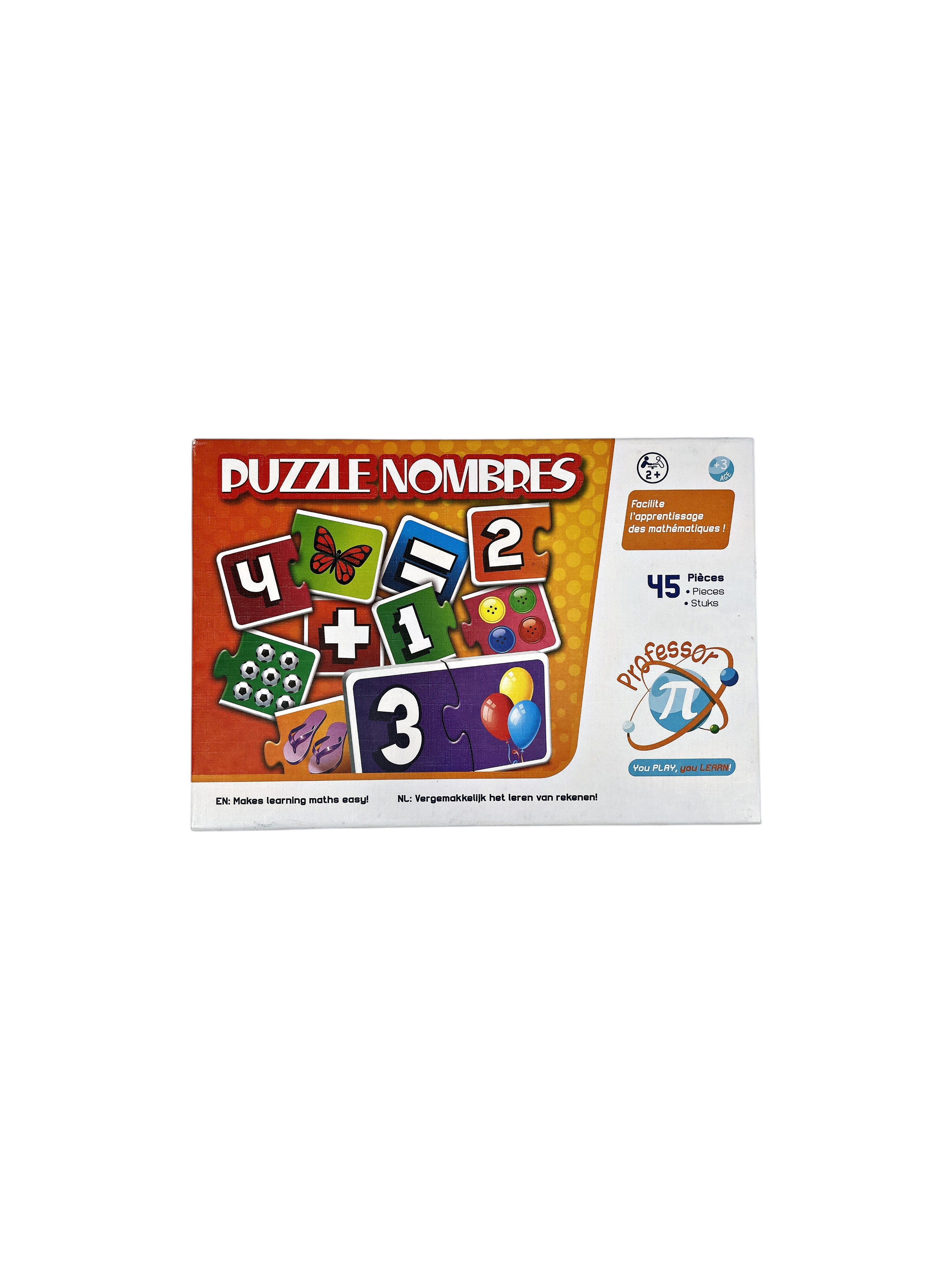 Voir photo 4 de Puzzle - Nombres - 45 pièces Puzzle - Nombres - 45 pièces Très bon état reconditionné photo 4