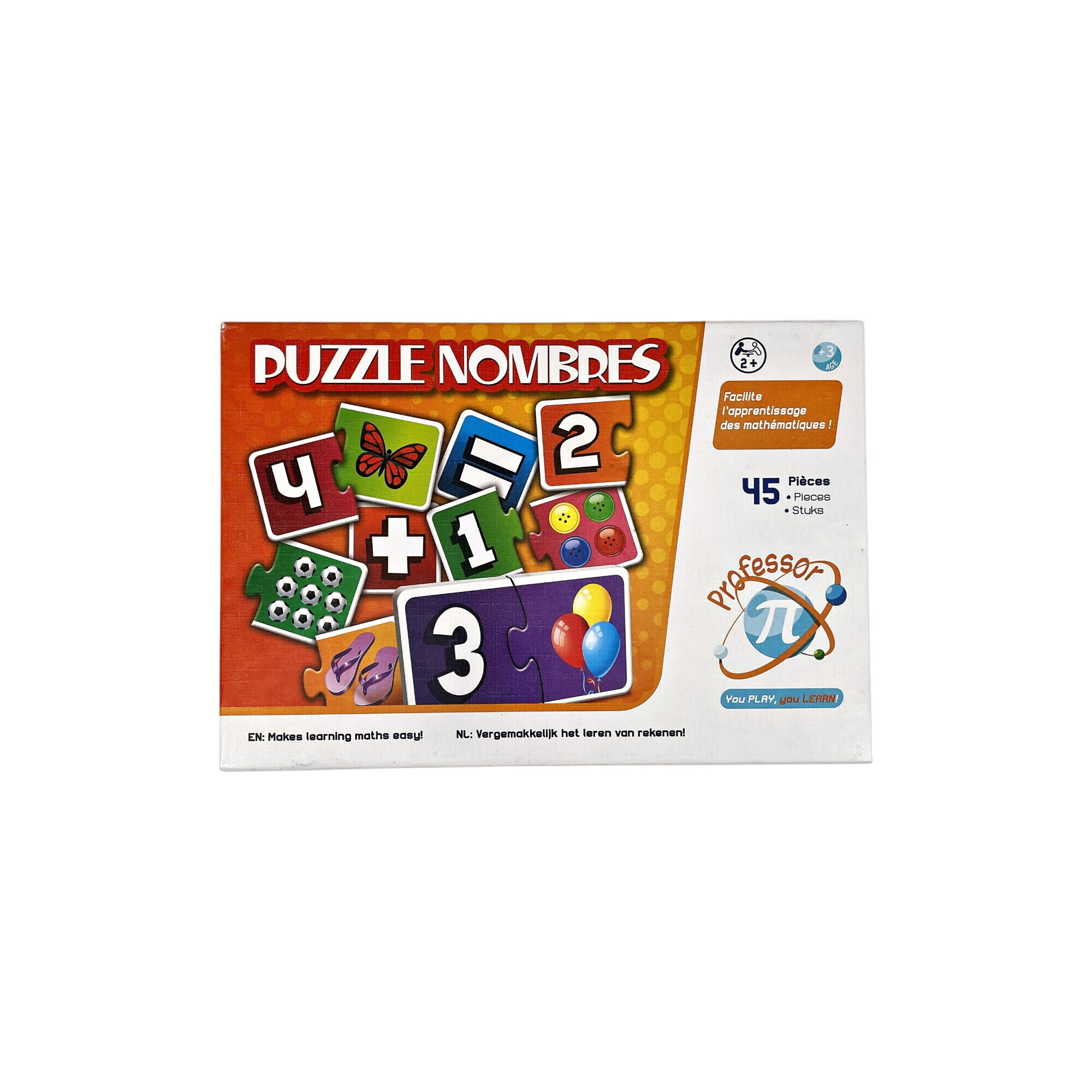 Acheter Puzzle - Nombres - 45 pièces Très bon état - 10,20 € Puzzle - Nombres - 45 pièces Très bon état reconditionné disponible sur Label Emmaüs