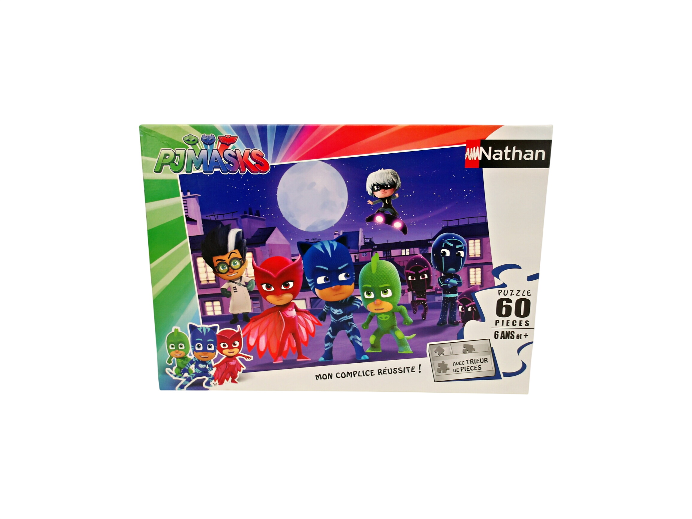 Acheter Puzzle Pyjamasque - 60 pièces Parfait état - 11,20 € Puzzle Pyjamasque - 60 pièces Parfait état reconditionné disponible sur Label Emmaüs