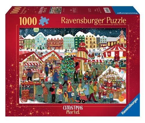 Puzzle Ravensburger Le marché de Noël 1000 pièces État correct - 22,19 € Puzzle Ravensburger Le marché de Noël 1000 pièces État correct Ravensburger reconditionné disponible sur Fnac