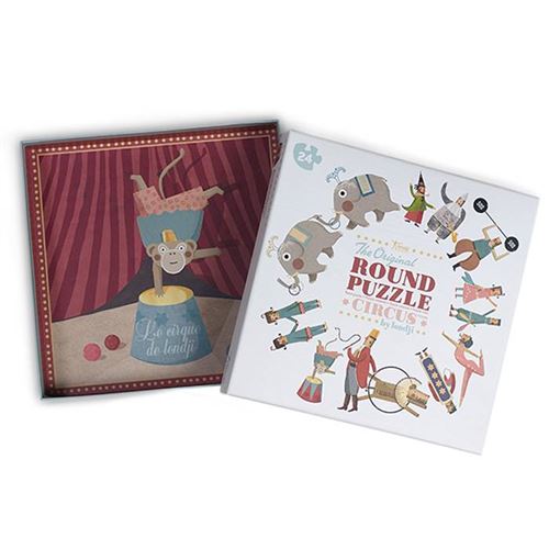 Puzzle rond Circus 24 pièces État correct - 52,19 € Puzzle rond Circus 24 pièces État correct Londji reconditionné disponible sur Fnac