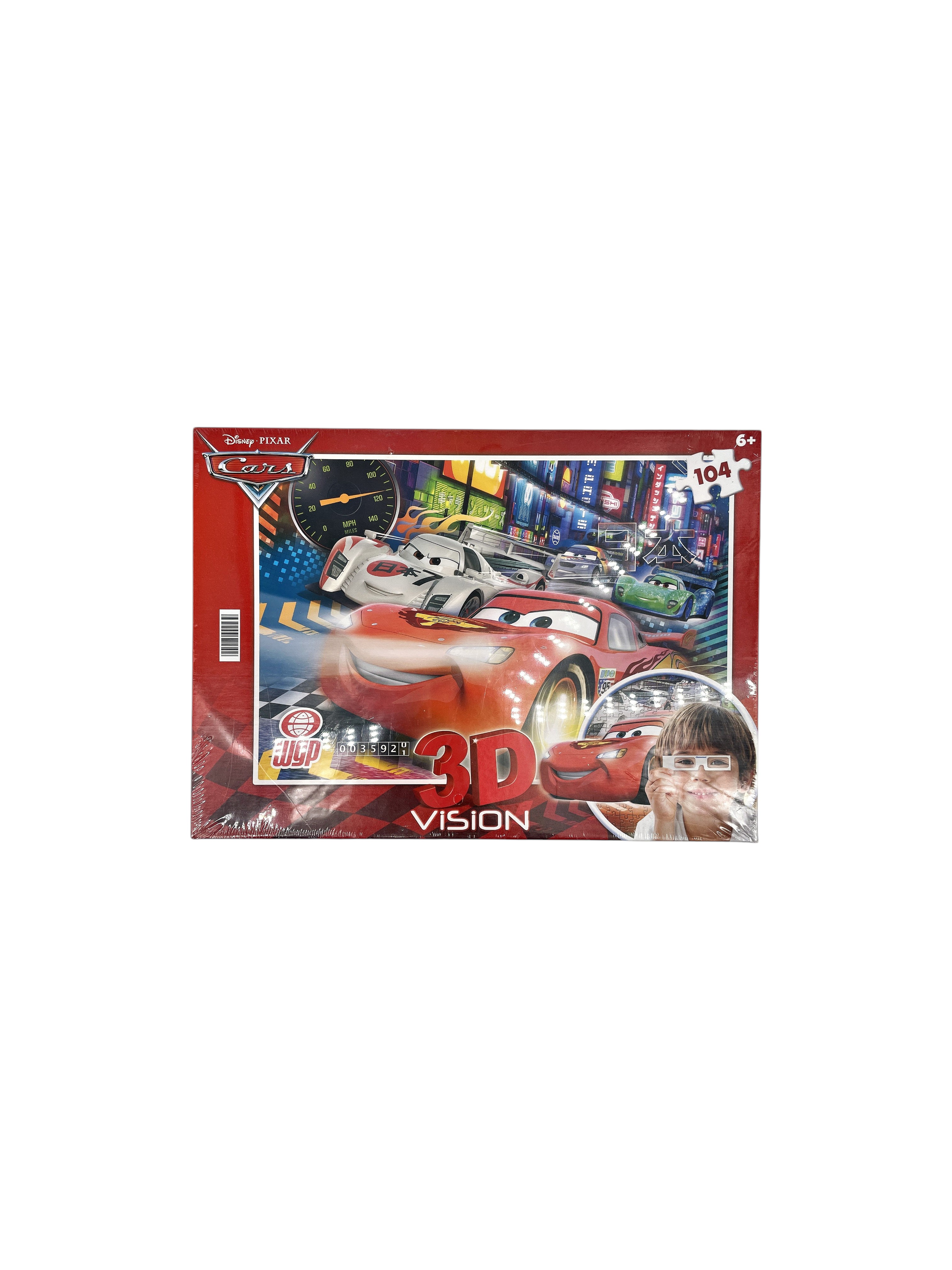 Voir photo 2 de Puzzle vision 3D - Cars - 104 pièces Puzzle vision 3D - Cars - 104 pièces Parfait état reconditionné photo 2