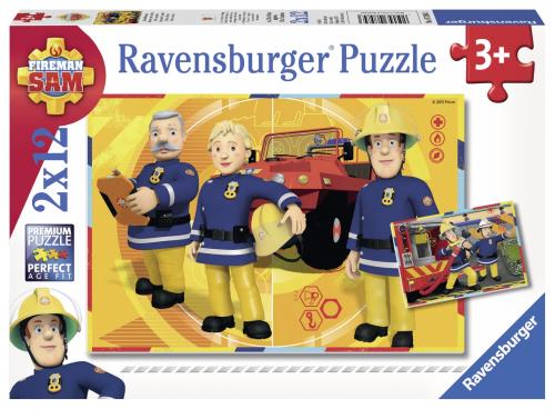 Puzzles 2 x 12 pièces Ravensburger Sam en intervention Sam le pompier État correct N/A (Il n'y a pas assez d'in reconditionné disponible sur Fnac