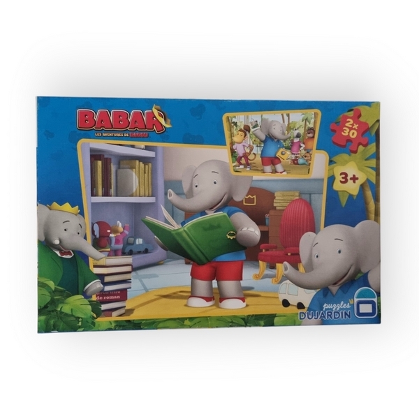 Puzzles Babar (2x30 pièces) N/A reconditionné disponible sur Revaltoys