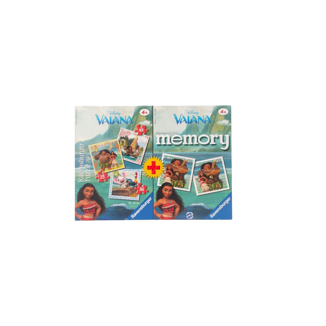 Acheter Puzzles évolutifs et Mémory - Vaïana Parfait état - 10,80 € Puzzles évolutifs et Mémory - Vaïana Parfait état reconditionné disponible sur Label Emmaüs