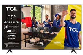 QD-Mini LED 55C69K 140 cm 2025 Bon état TCL reconditionné disponible sur Darty