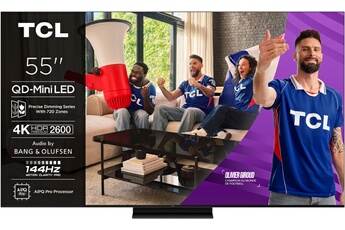 QD-Mini LED 55C79K 140 cm 2025 Bon état TCL reconditionné disponible sur Darty